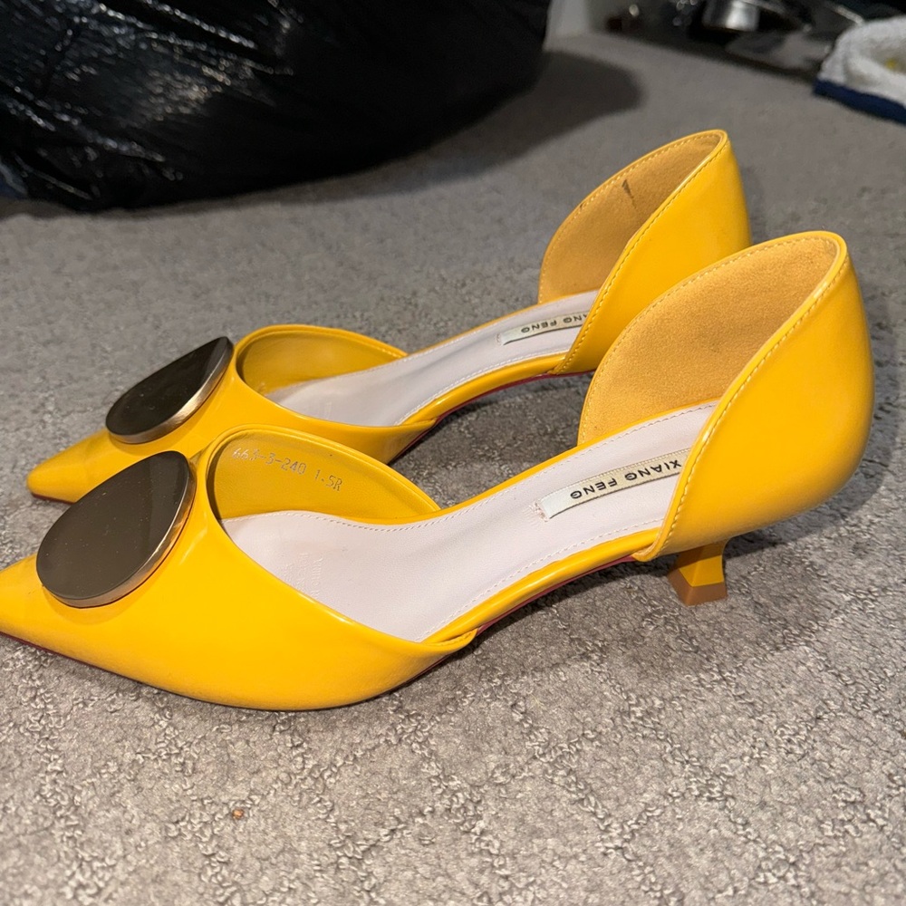 Yellow Women's Shoes - Picture 3 of 3